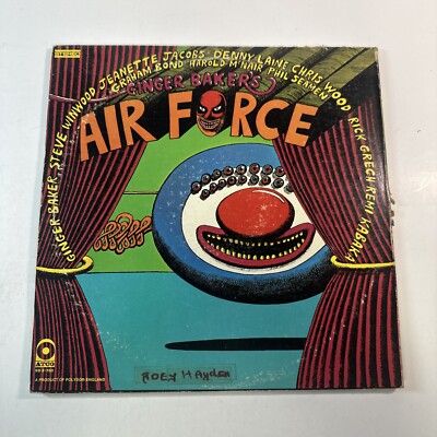Ginger Baker's Air Force Self Titled Double LP Vinyl Record Atco SD2-703