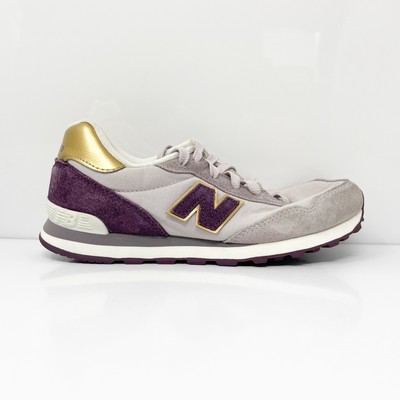 

New Balance Boys 515 YC515CM Фиолетовые повседневные кроссовки Кроссовки Размер 4,5 Вт, Фиолетовый, 515