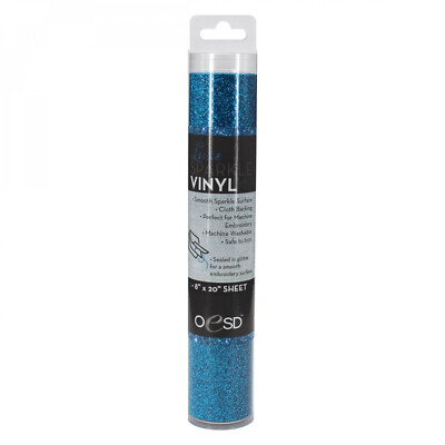 OESD Sparkle Vinyl 8in x 20in Blue