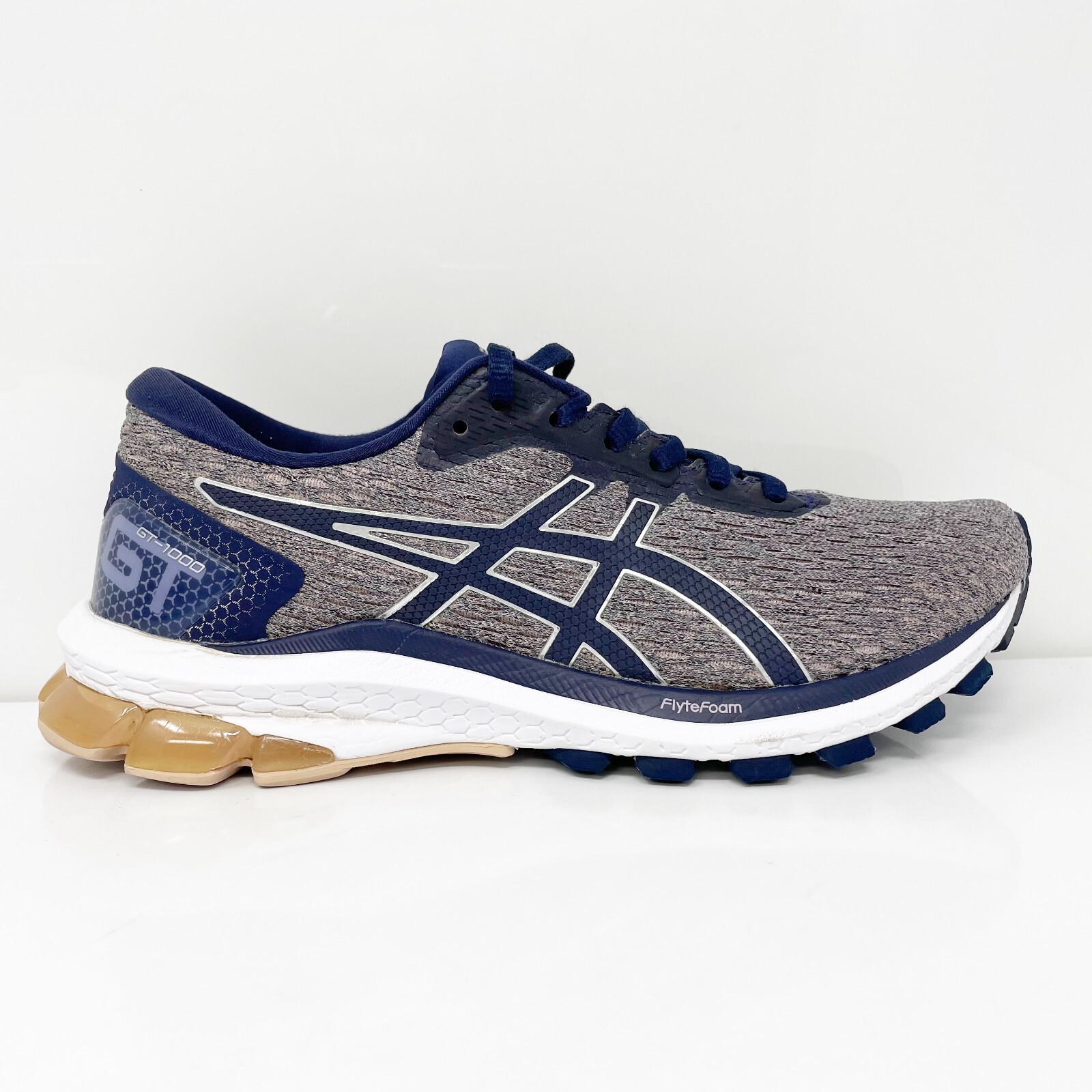 

Asics Womens GT 1000 9 1012A651 Серые кроссовки для бега, размер 8, Серый, GT 1000 9