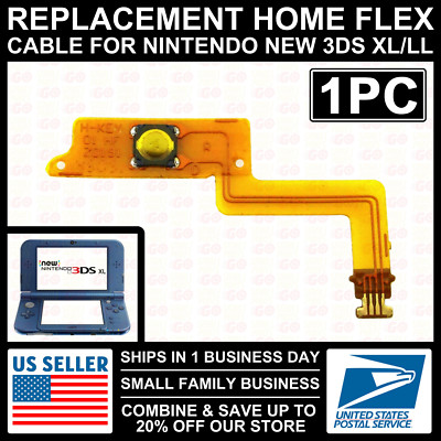 Home Button Flex Ribbon Cable For Nintendo New 3DS XL/LL N3DSXL 2015 Replacement