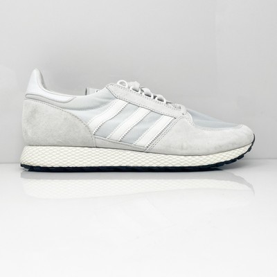 

Adidas Mens Forest Grove AQ1186 Белая повседневная обувь Кроссовки Размер 11,5, Белый, Forest Grove