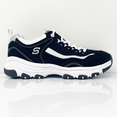 

Skechers Womens I Conik F190-2 Черная повседневная обувь Кроссовки Размер 6.5, Черный, I Conik