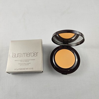 LAURA MERCIER SPF 20 Smooth Finish Foundation Powder #15 0.3 oz/9.2g Damaged Box