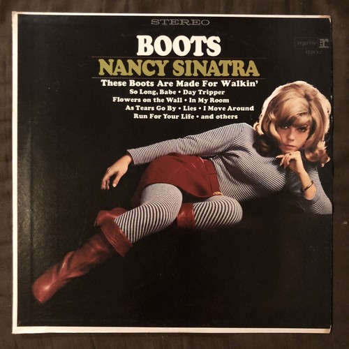 【美品】Nancy Sinatra 「Boots」 LPレコード Amazon.com: Nancy Sinatra – Boots LP blue: CDs & Vinyl