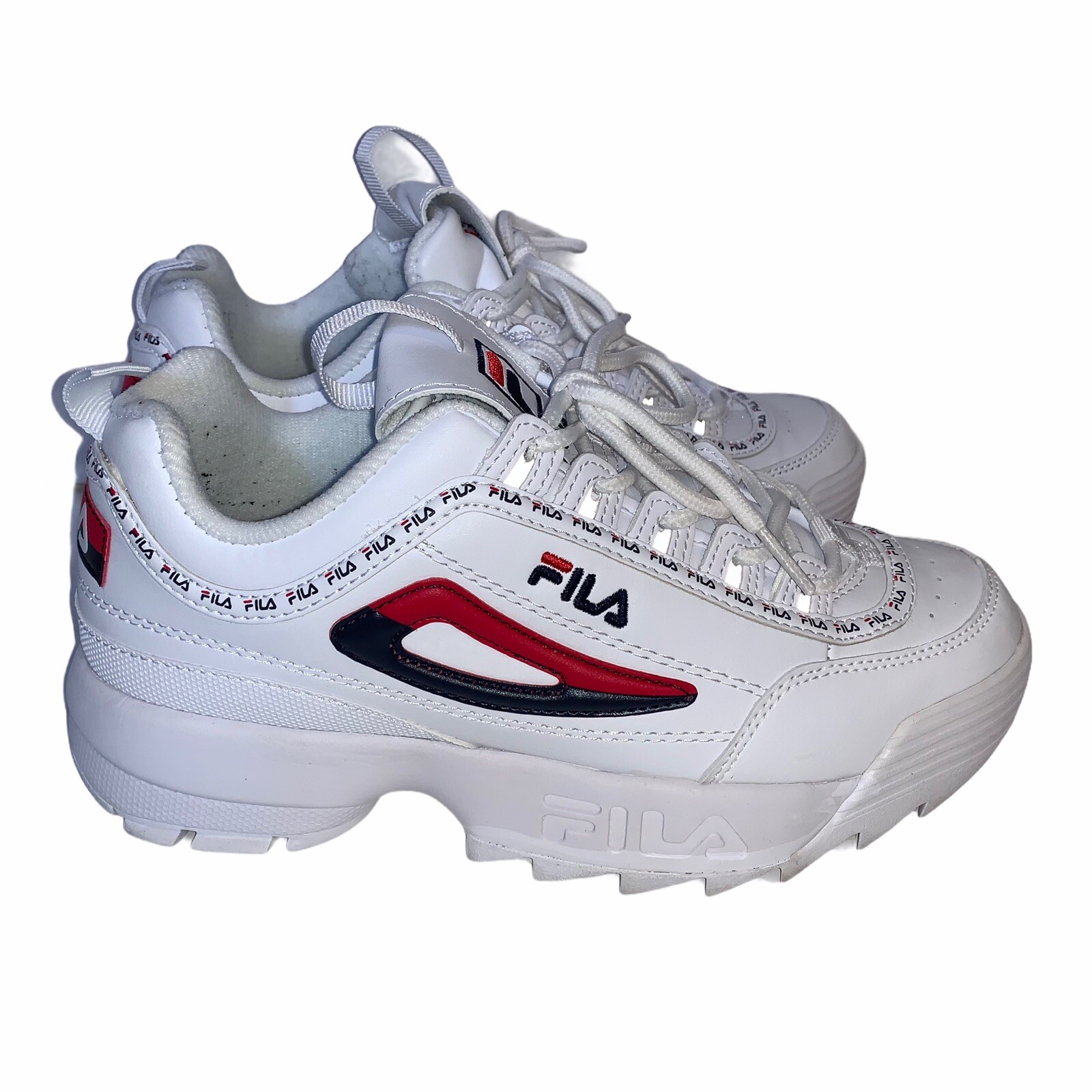 FILA DISRUPTOR TOKYO 24 ホワイトレッド新品 FILA DISRUPTOR 2 TOKYO Limited Japan model WHITE / FNAVY
