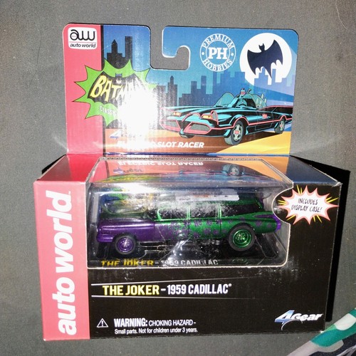 Auto World 59 Cadillac ☆HOスロットカー Auto World x Premium Hobbies 4Gear Batman 