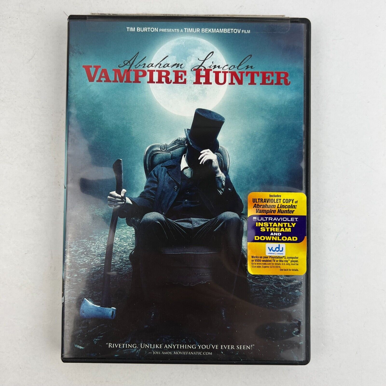 Abraham Lincoln Vampire Hunter DVD Abraham Lincoln Vampire Hunter DVD
