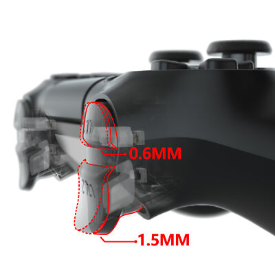 Clicky Hair Trigger Kit Flashshot Trigger Stop Kit for PS4 Slim Pro Controller
