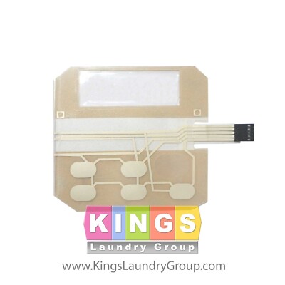 Membrane Switch Touchpad for Huebsch or Speed Queen Dryers # 511867, 510034