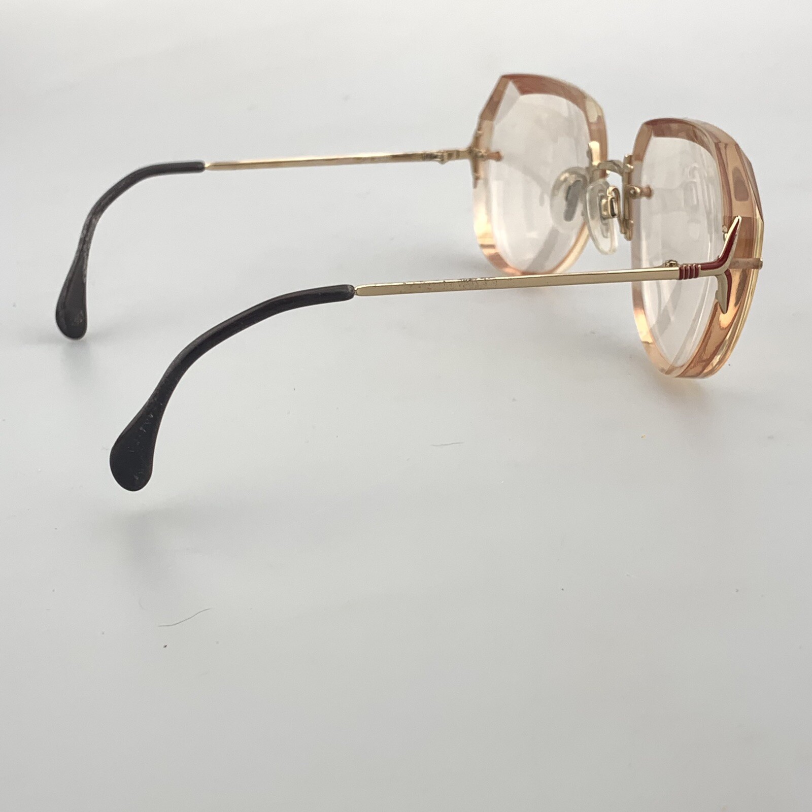 Silhouette Eyeglasses Frame Only mod. 8007/38 4093 Rimless Gold Vintage 
