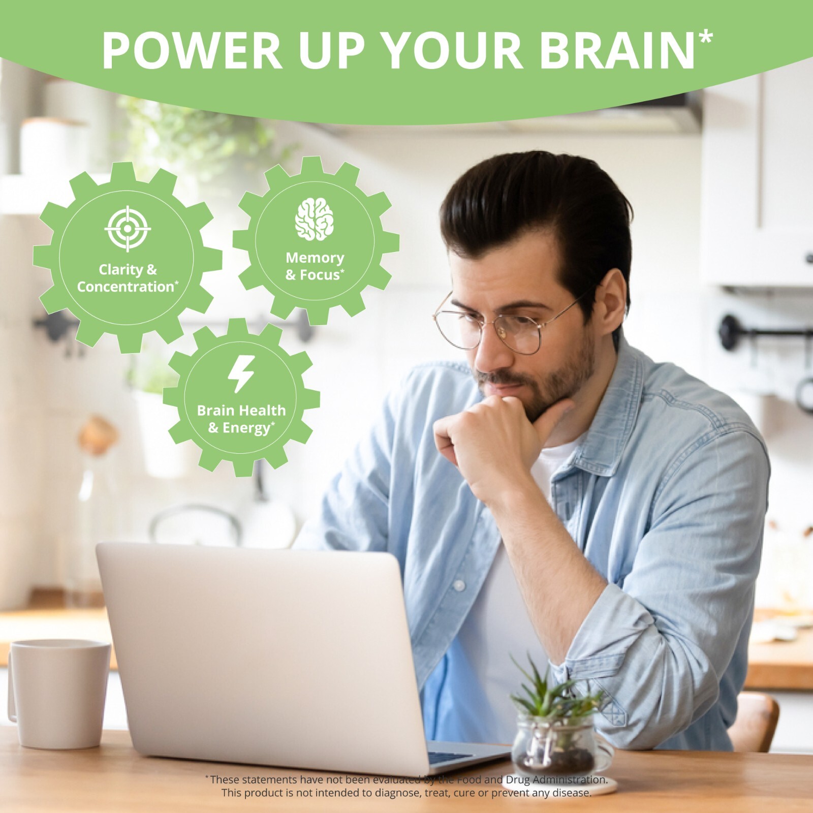 (Pack of 3) NuBrain by NuBest - Support Brain Health & Cognitive Functions