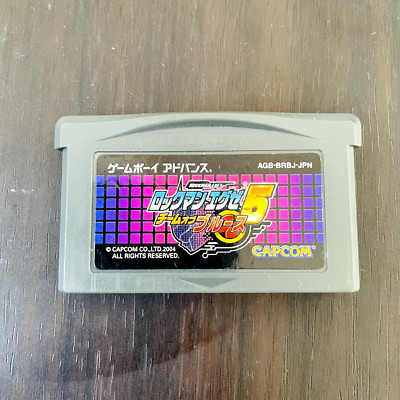 Rockman Exe 5 Team Of Blues Nintendo Game Boy Advance Capcom 2004 AGB-BRBJ-JPN