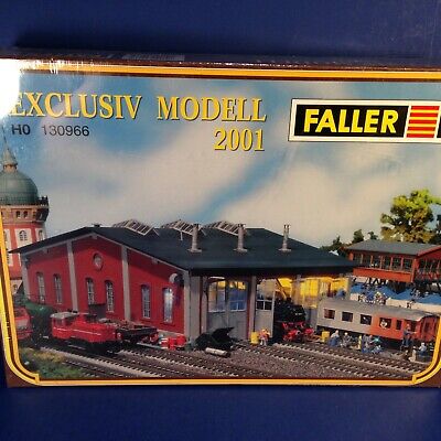 Faller Germany HO Scale COACH WORKSHOP Exclusive Model 2001 Kit 130966