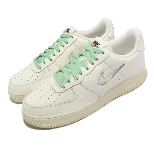 

Nike Air Force 1 07 PRM VNTG Sail Ivory Enamel Green Men AF1 Casual DO9785-100, Цвет слоновой кости, Air Force 1 07 Prm Vntg