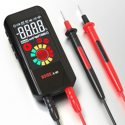 BSIDE Digital Smart Multimeter Rechargeable A10 LCD Display DC AC Hz Tester