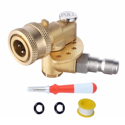 Meteor Blast Quick Connecting Pivoting Coupler,120 Degree with 5 Angles Rotat...