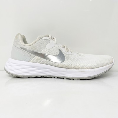 

Nike Womens Revolution 6 DC3729-101 Белые кроссовки для бега, размер 7, Белый, Revolution 6