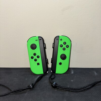 Nintendo Switch Joy-Con Controller Original Left & Right Pair Joycon With Straps