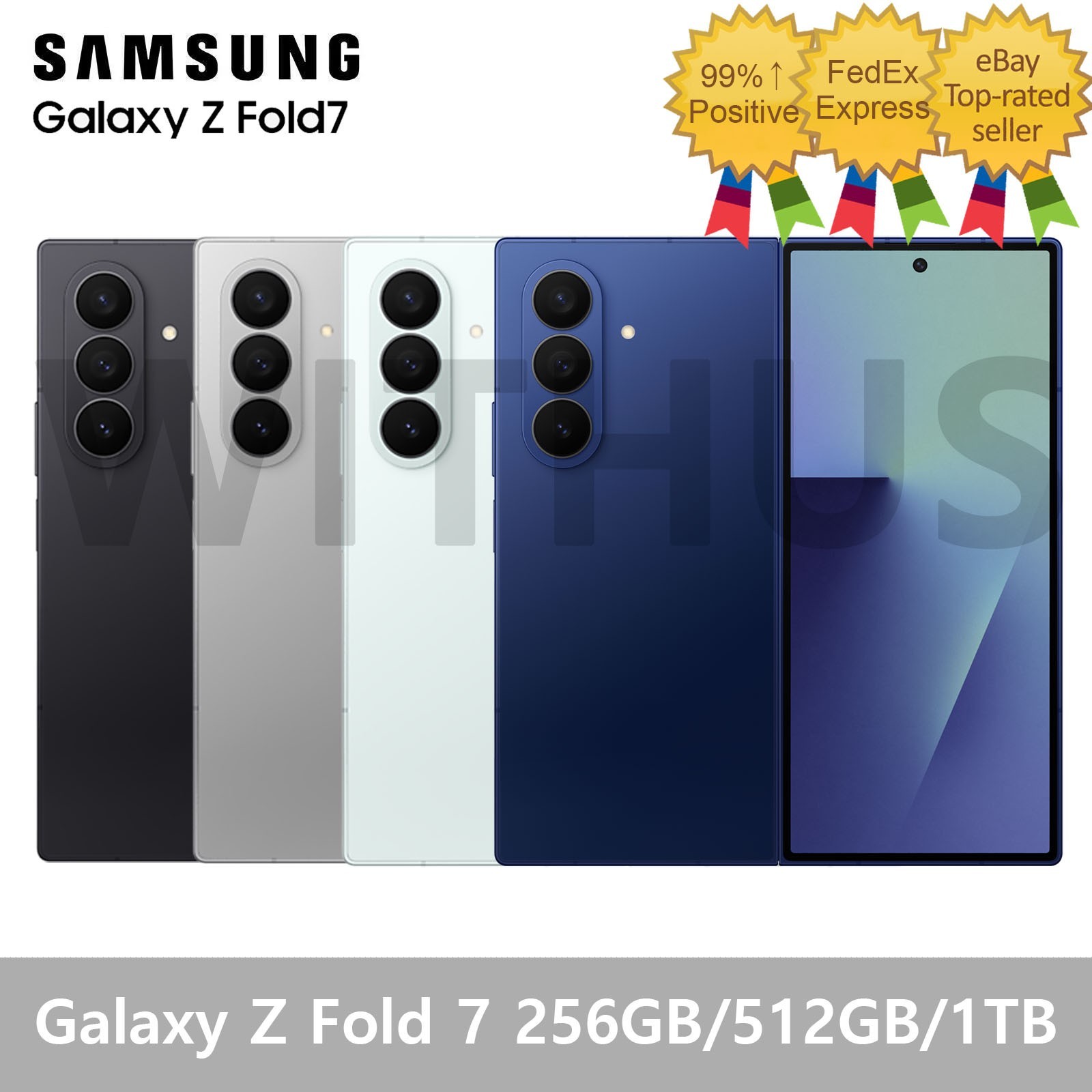 SAMSUNG Galaxy Z Fold 7 5G SM-F966 256G/512G/1TB Unlocked