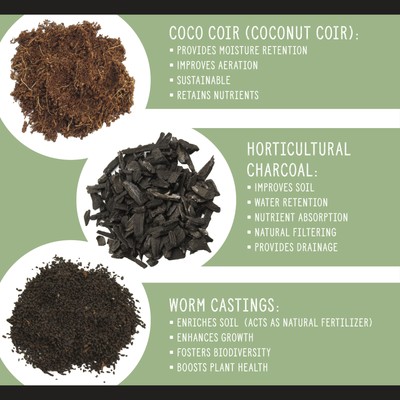 Monstera Houseplant Potting Soil Mix, Custom Blend for Growing and Repotting