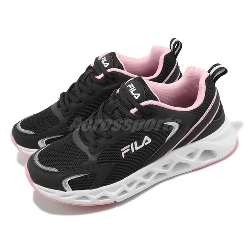 Fila J311X Черные, розовые, белые женские кроссовки для бега