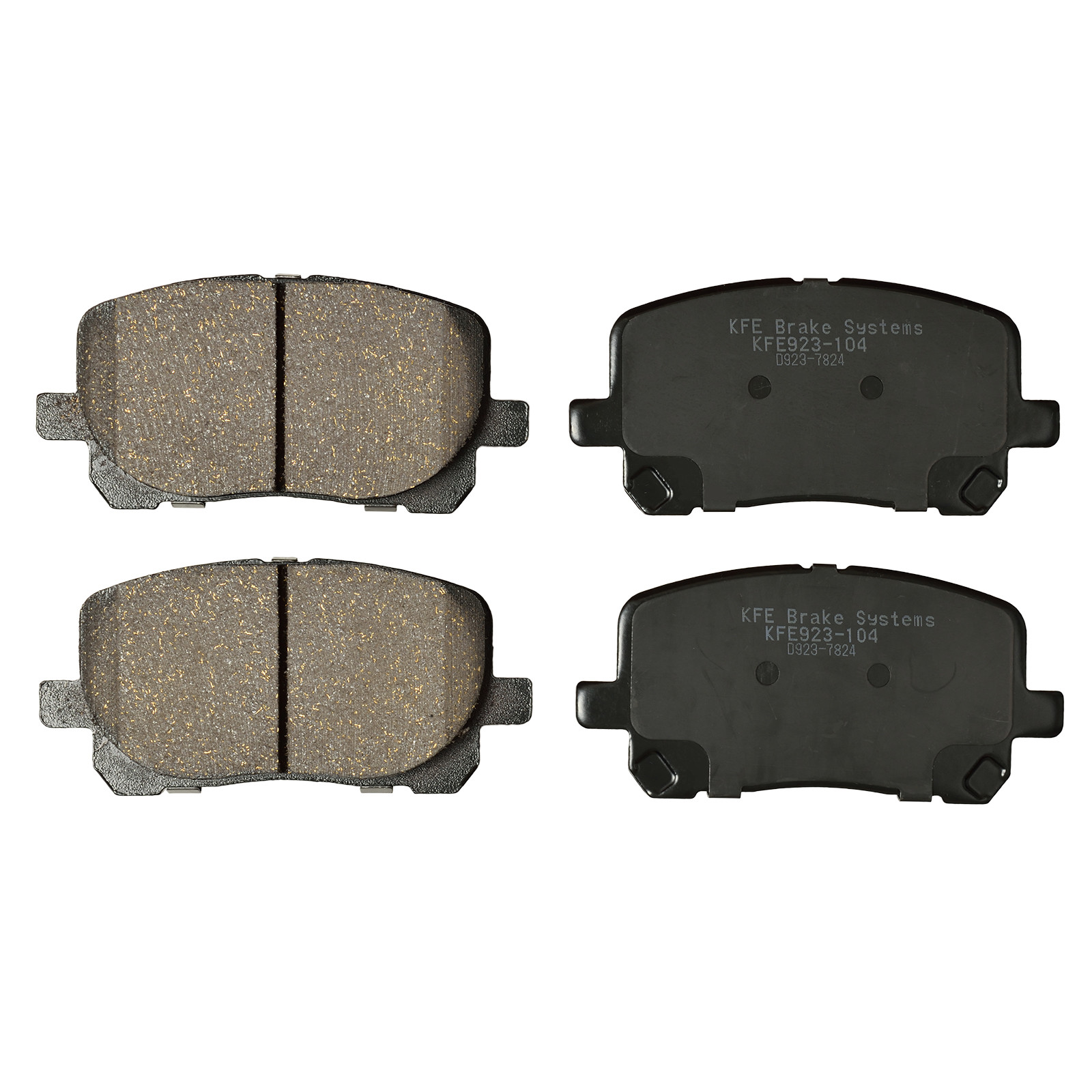 Front Premium Ceramic Disc Brake Pad For 2003-2008 Toyota Co