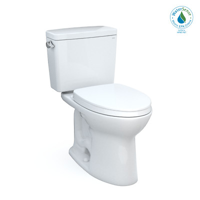 TOTO  Drake  Two-Piece Elongated 1.28 GPF Universal Height TORNADO FLUSH   Toile
