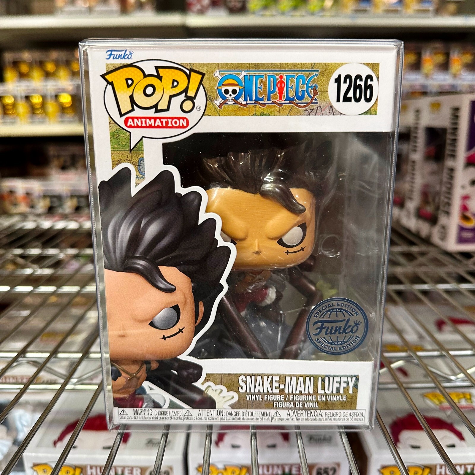 Funko Pop Onepiece : Snake-Man Luffy #1266 Vinyl Special
