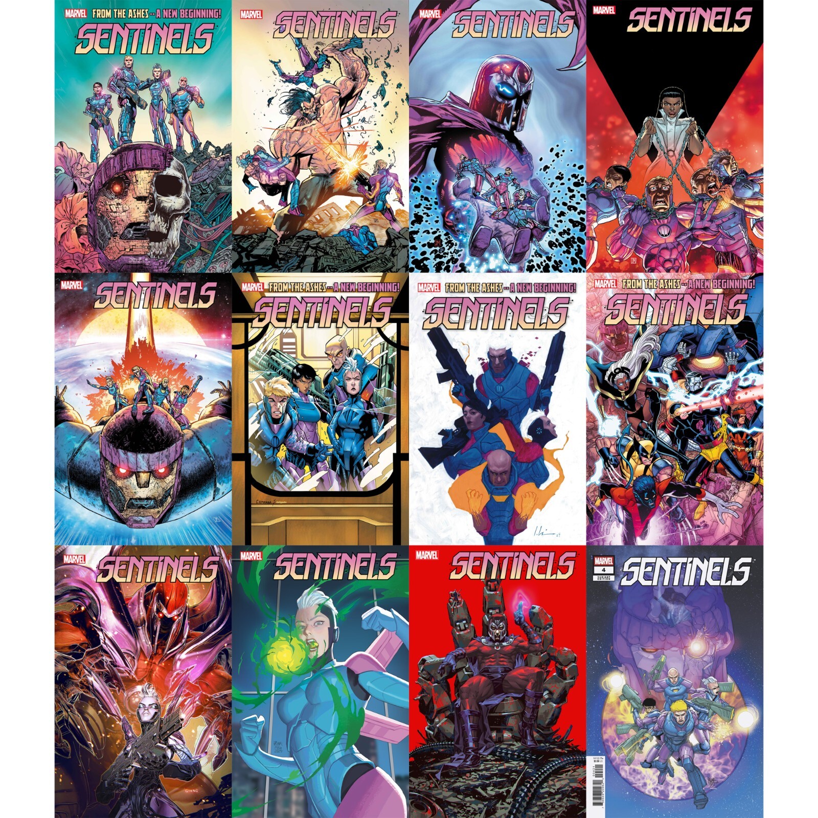 X-Men: Sentinels (2024) #1 2 3 4 5 Marvel X-Men From the