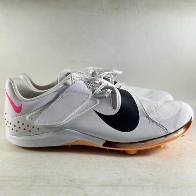 NEW Nike Air Zoom LJ Elite Long Jump mens track shoes white size 12.5 CT0079-101