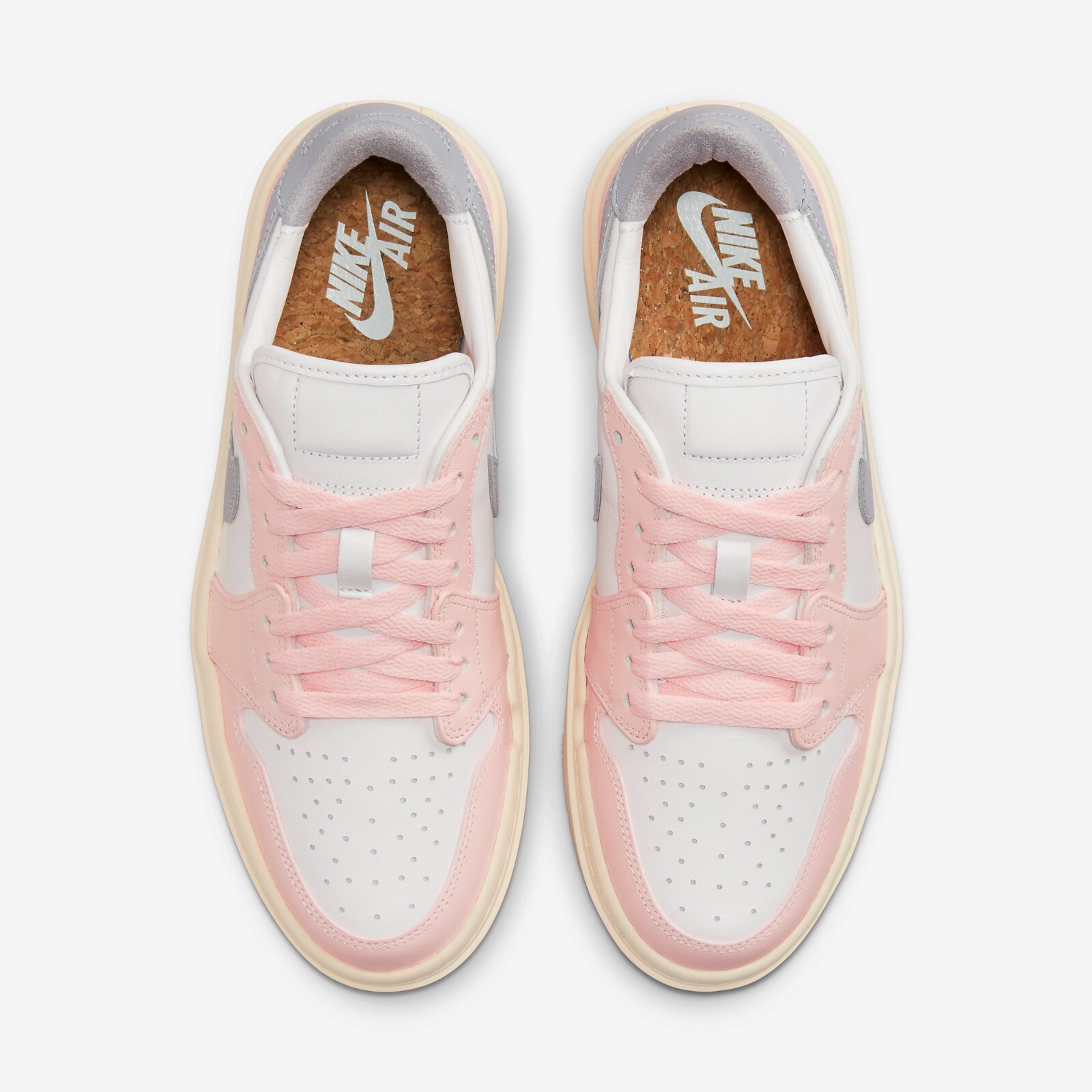 Pre-owned Jordan Nike Air  1 Elevate Low Atmosphere Dh7004-600 [women Sz] In White