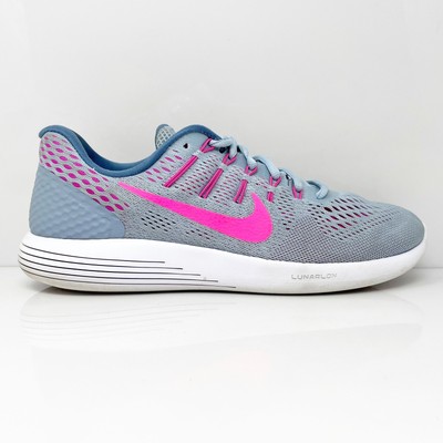 

Nike Womens Lunarglide 8 843726-402 Серые кроссовки для бега, размер 10, Серый, Lunarglide 8