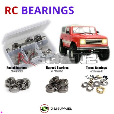 RCScrewZ Metal Shielded Bearings czr003b for Cross RC KR4 Athletics Series | SET