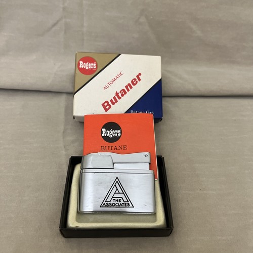 ❤️VTG ROGERS BUTANE GAS CIGARETTE LIGHTER JAPAN NIB | eBay