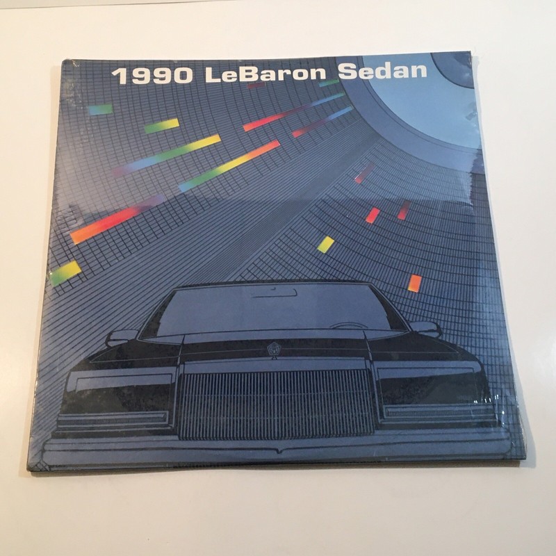 1990 LeBaron Sedan Product Preview Laserdisc & Comparison Cutlass Ciera