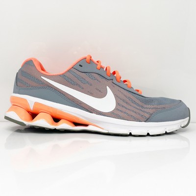 Nike Women Reax Run 9 653612-002 Серые кроссовки для бега, размер 11, Серый, Reax Run 9