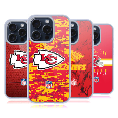 NFL KANSAS CITY CHIEFS GRAPHICS SOFT GEL HANDYHÜLLE FÜR APPLE iPHONE HANDYS