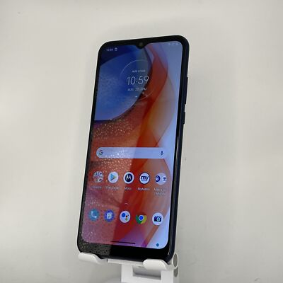 Motorola Moto G Play (2021) XT2093-3 32GB Misty Blue MetroPCS Unlocked W005047