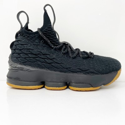 

Nike Boys LeBron 15 922811-001 Черные баскетбольные кроссовки, размер 5 лет, Черный, LeBron 15