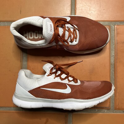 Nike Shoes Mens 10.5 Burnt Orange Free Trainer V7 Week Zero Texas Longhorns Used
