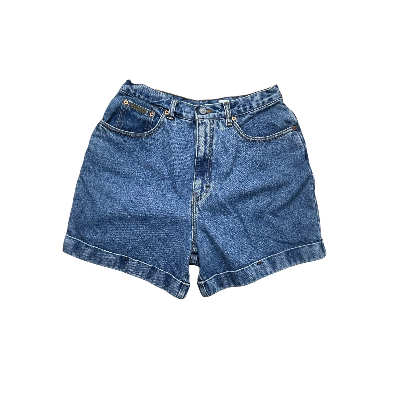 Vintage 90's Women's Calvin Klein Denim Shorts, High Waist