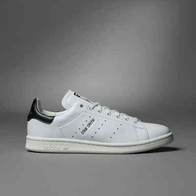 Adidas Original Herren Stan Smith Lux Lederschuhe Weiß/Schwarz