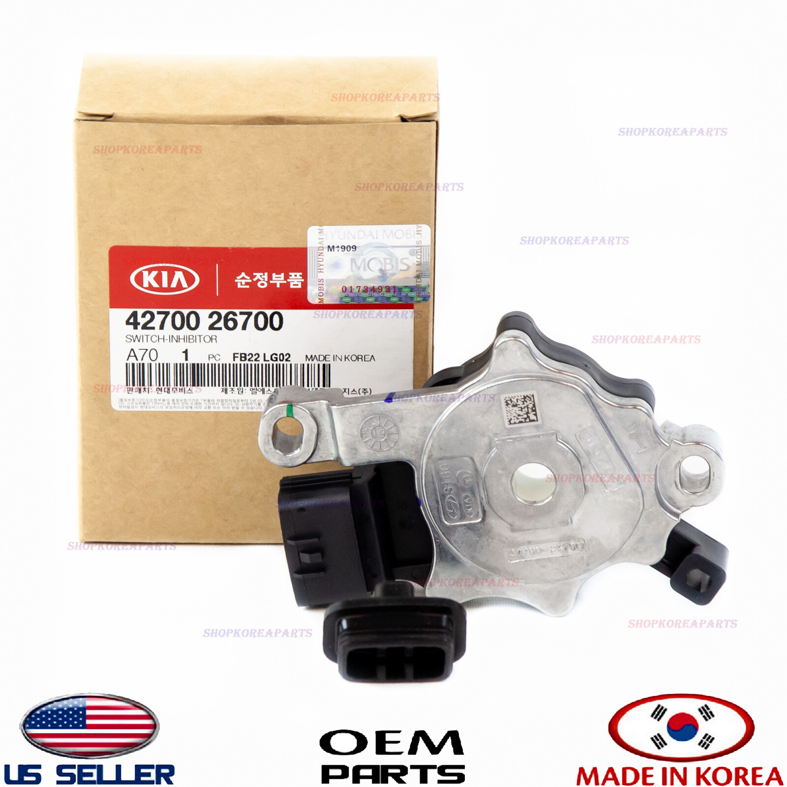 Genuine Inhibitor Neutral Safety Switch HYUNDAI KIA 20112020 *See