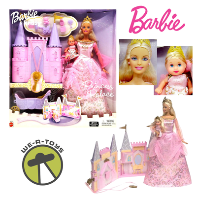 Barbie Krissy Princess Palace Playset with Dolls 2003 Mattel