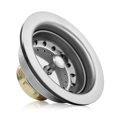 3.5" Commercial Kitchen Sink Basket Drain Strainer