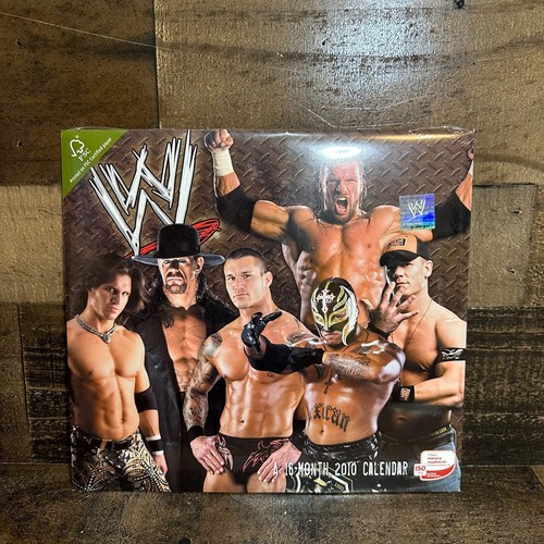 Vintage WWE 2010 A 16-Month Wall Calendar TRIPLE H