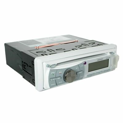 Gravity Marine Boat CD/AM/FM Receiver +4x Gravity 6.5" Marine Speakers White/LED