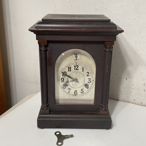 Antique Hamburg American 4 Rod Gong Controlle Chiming Bracket Clock Parts