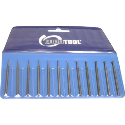 2 Pcs Deluxe 12Pc Swiss Tungsten Vanadium Cup Burs FindingKing 3/32
